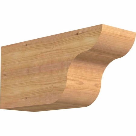Ekena Millwork Carmel Smooth Rafter Tail, Western Red Cedar, 5 1/2"W x 8"H x 16"L RFT06X08X16CAR00SWR